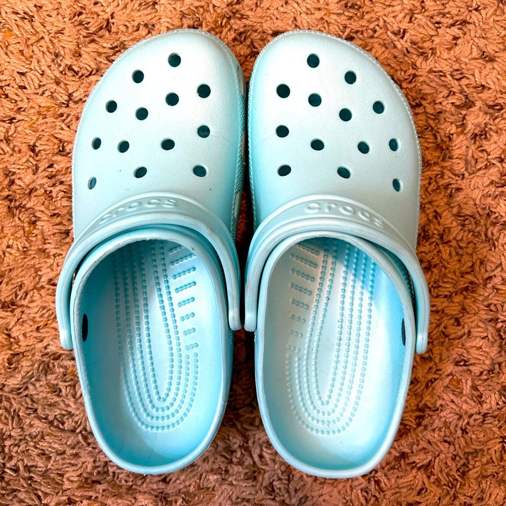Light Blue Women’s Crocs